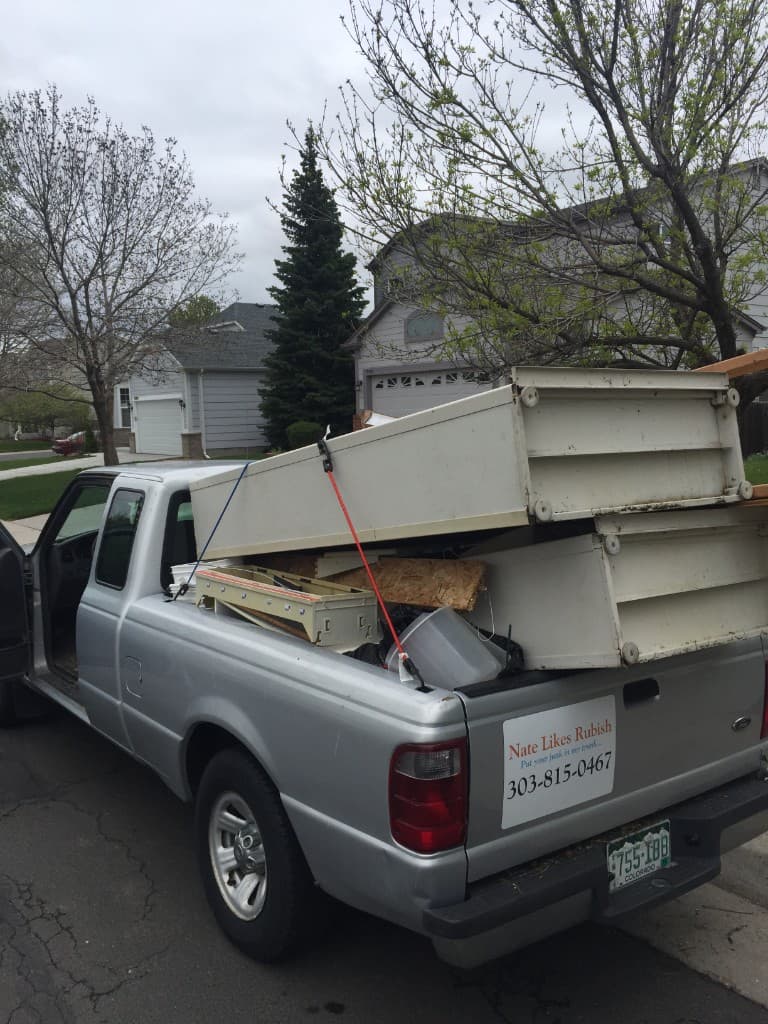 The Ranger with the Nate Likes Rubish magnet — the first branding